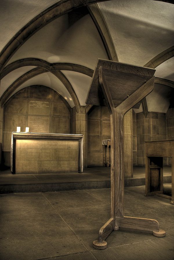One of the chambers in Sheffield Cathedral
